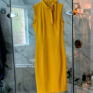 Calvin Klein dress curry yellow size 2